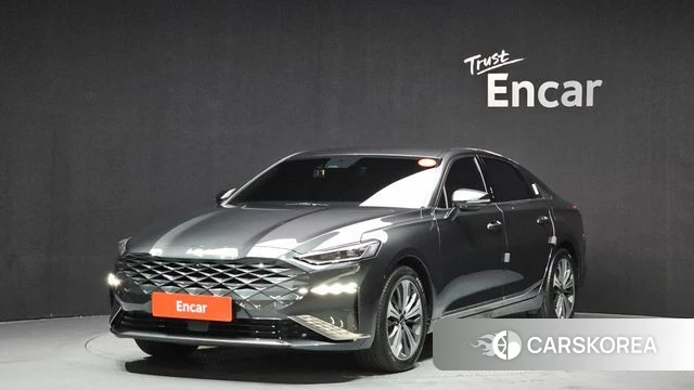 Kia K8 Hybrid 2022 Серый из Кореи