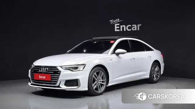 Audi A6 (C8) 2021 Белый из Кореи