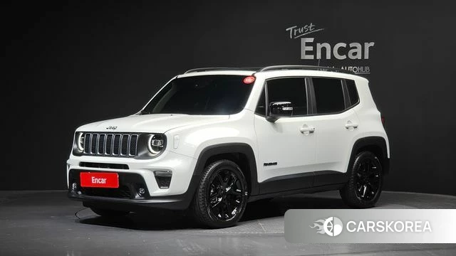 Jeep Renegade 2023 Белый из Кореи