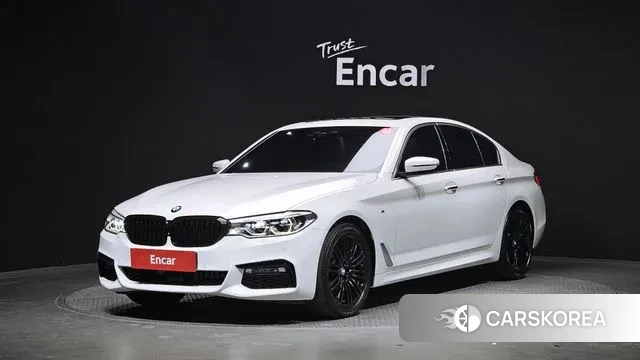 BMW 5 Series (G30) 2018 Белый из Кореи