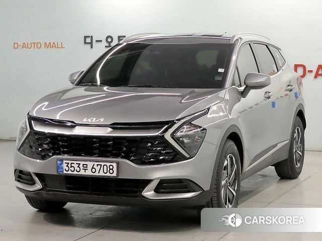 Kia Sportage 5th Generation Hybrid 2023 Серый из Кореи