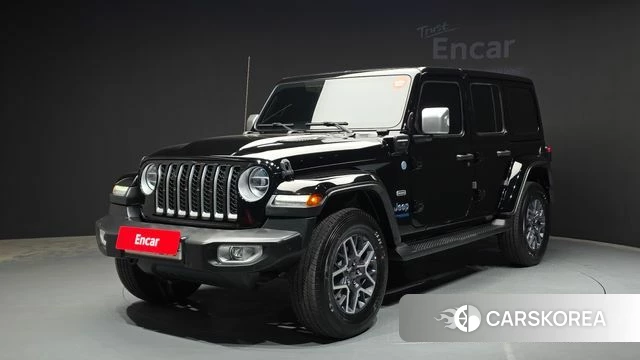 Jeep Wrangler (JL) 2022 Черный из Кореи