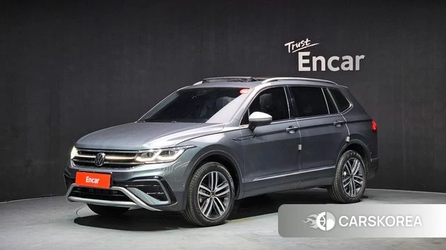 Volkswagen Tiguan Allspace 2024 Серый из Кореи