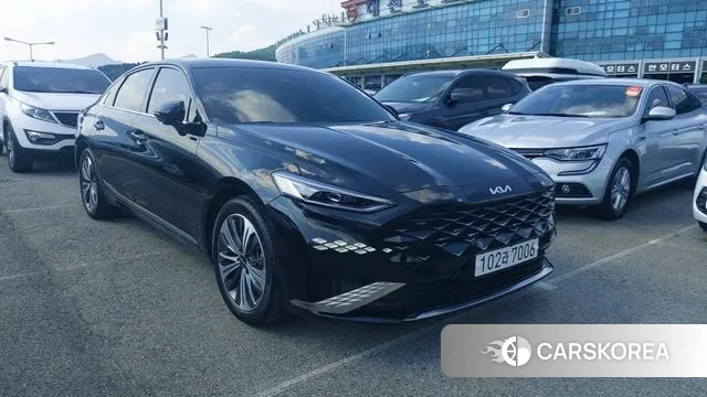 Kia K8 2021 Черный из Кореи