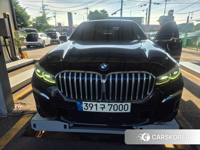 BMW 7 Series (G11) 2021 Черный из Кореи