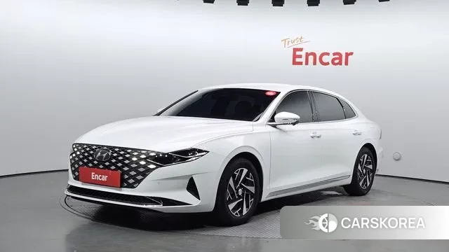 Hyundai The New Grandeur IG Hybrid 2022 Белый из Кореи