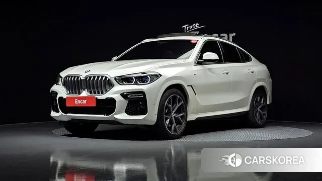 BMW X6 (G06) 2021 Белый из Кореи