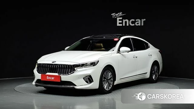 Kia K7 Premier Hybrid 2019 Белый из Кореи