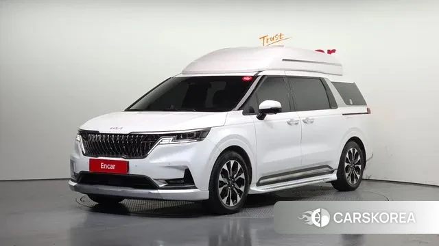 Kia Carnival 4th generation 2023 Белый из Кореи