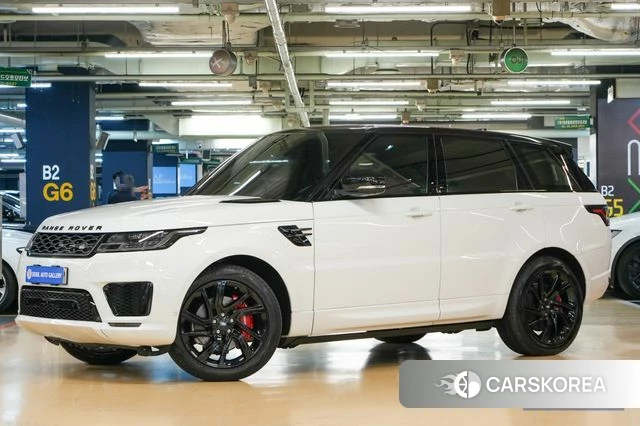 Land Rover Range Rover Sport 2nd Generation 2021 Белый из Кореи