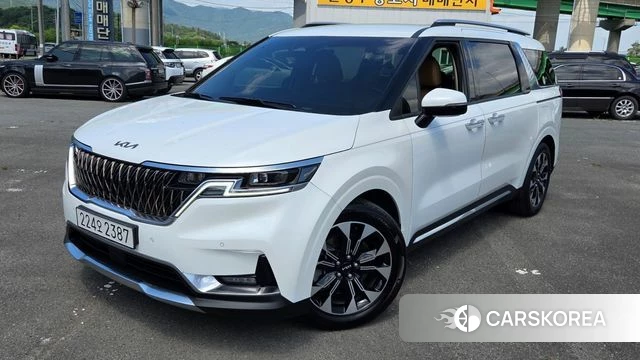 Kia Carnival 4th generation 2020 Белый из Кореи