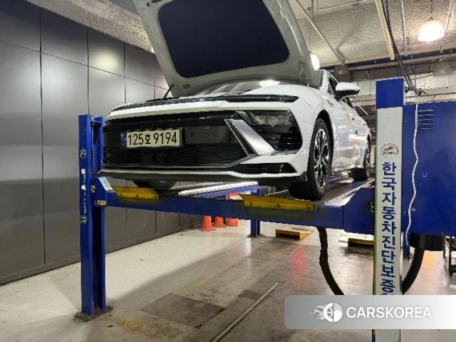 Hyundai Sonata D Edge (DN8) 2023 Белый из Кореи