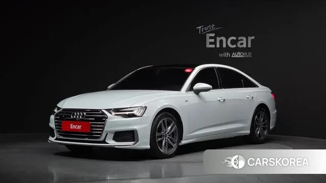 Audi A6 (C8) 2023 Белый из Кореи