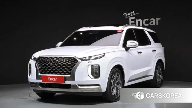 Hyundai Palisade 2021 Белый из Кореи