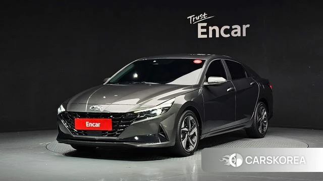 Hyundai Avante (CN7) 2023 Серый из Кореи