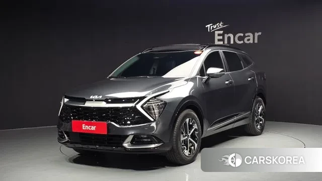 Kia Sportage 5th Generation Hybrid 2023 Серый из Кореи