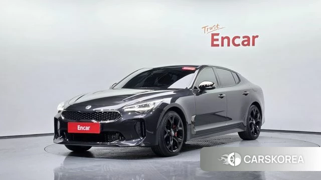 Kia Stinger 2018 Серый из Кореи