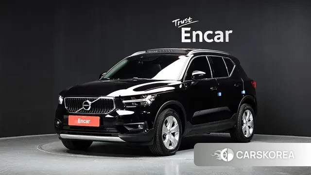 Volvo XC40 2019 Черный из Кореи