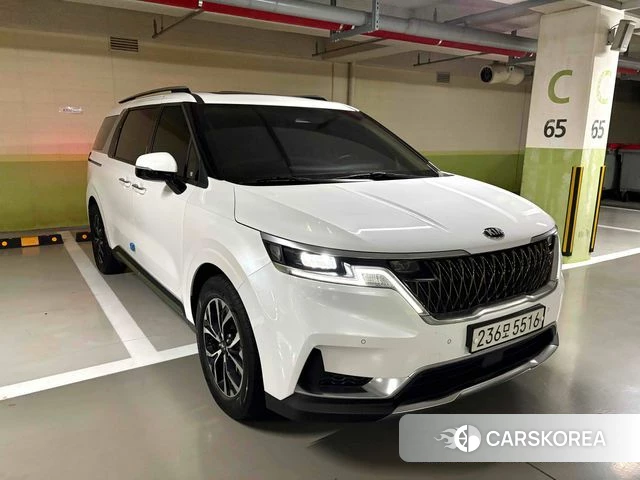 Kia Carnival 4th generation 2020 Белый из Кореи