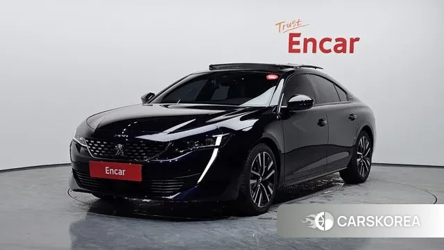 Peugeot 508 second Generation 2021 Синий из Кореи