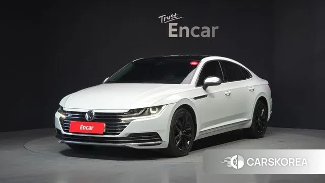 Volkswagen Arteon 2019 Белый из Кореи