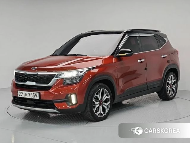 Kia Seltos 2020 Красный из Кореи