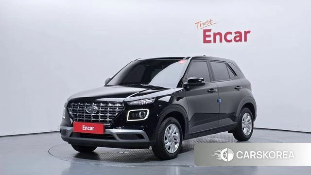 Hyundai Venue 2023 Черный из Кореи