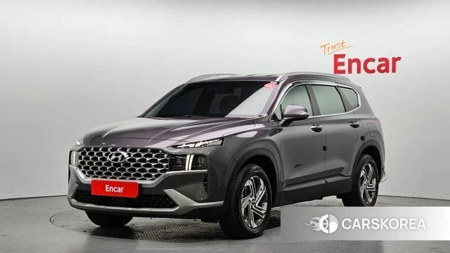 Hyundai The New Santa Fe 2021 Серый из Кореи