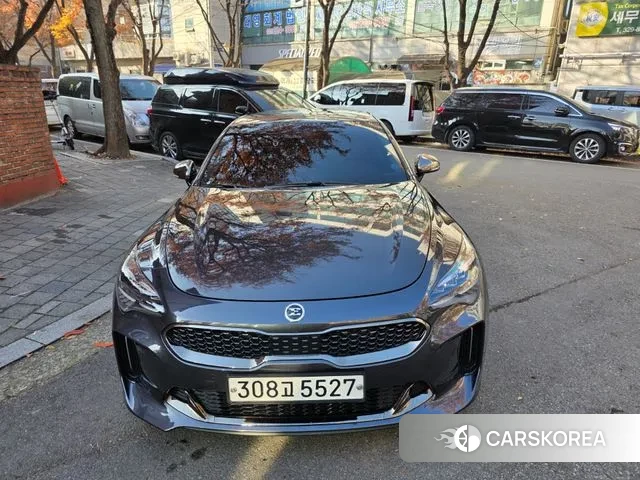 Kia Stinger Meister 2021 Черный из Кореи