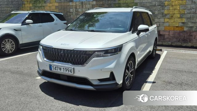 Kia Carnival 4th generation 2021 Белый из Кореи