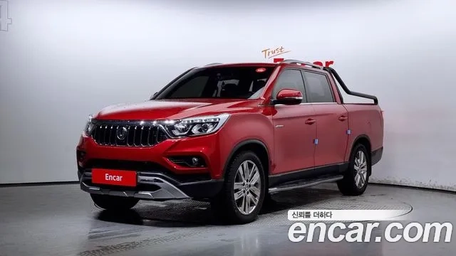Ssangyong Rexton Sports Cannes 2019 Красный из Кореи