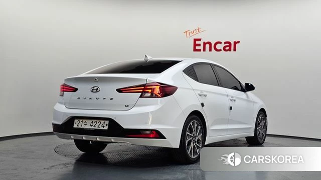Hyundai The New Avante AD 2019 Белый из Кореи