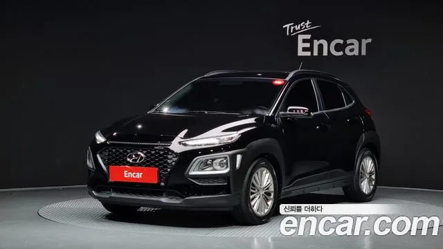 Hyundai Kona 2018 Черный из Кореи