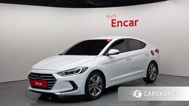 Hyundai Avante AD 2018 Белый из Кореи