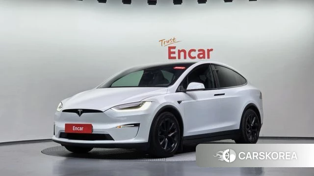 Tesla Model X 2023 Белый из Кореи
