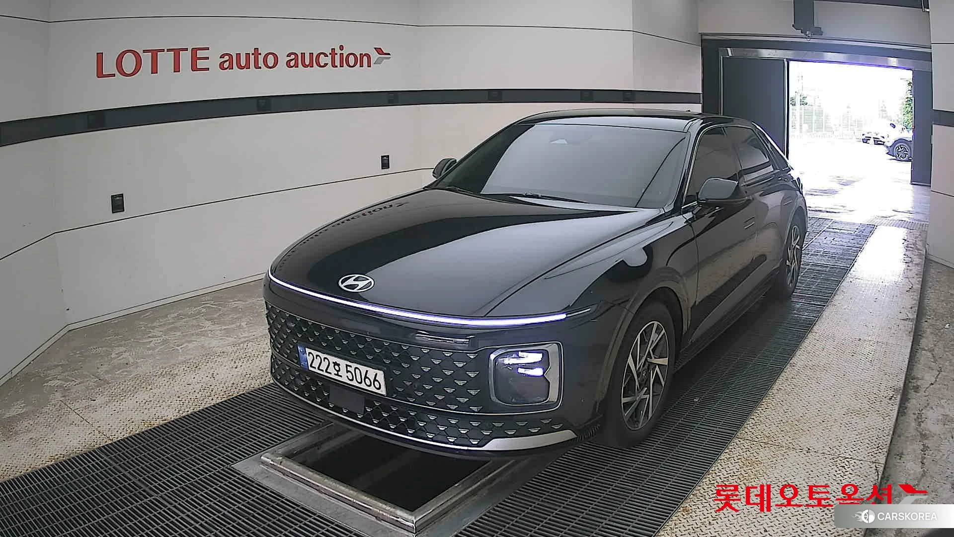 Hyundai Grandeur Hybrid 2023 Abyss Black Pearl из Кореи