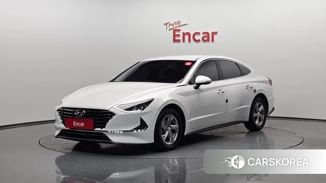 Hyundai Sonata (DN8) 2020 Белый из Кореи