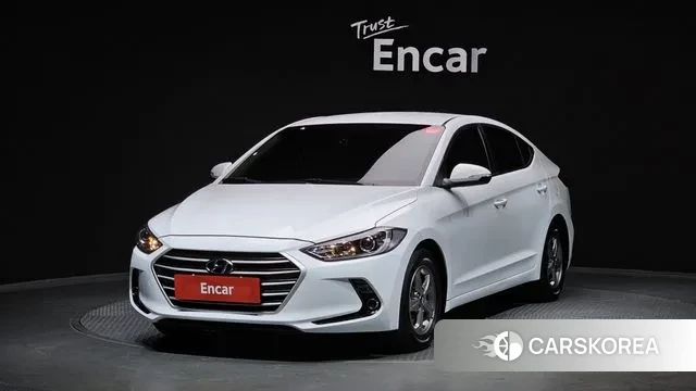 Hyundai Avante AD 2018 Белый из Кореи