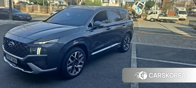 Hyundai The New Santa Fe 2021 Серый из Кореи