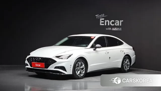 Hyundai Sonata (DN8) 2022 Белый из Кореи