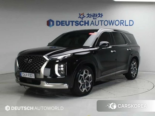 Hyundai Palisade 2022 Черный из Кореи