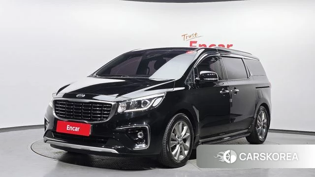 Kia The New Carnival 2019 Черный из Кореи