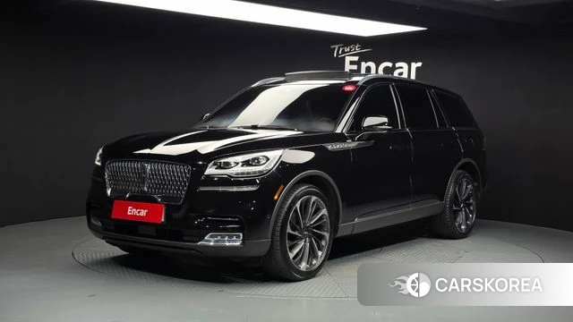 Lincoln Aviator 2nd generation 2021 Черный из Кореи