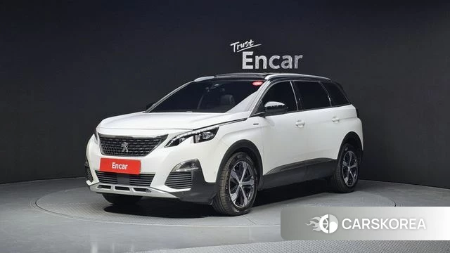 Peugeot 5008 second generation 2019 Белый из Кореи
