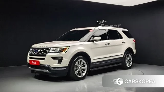 Ford Explorer 2018 Белый из Кореи