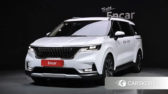 Kia Carnival 4th generation 2022 Белый из Кореи