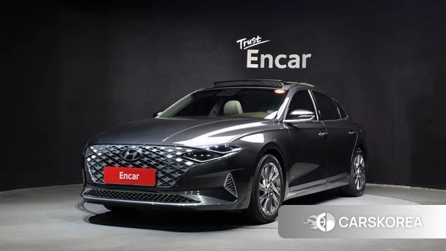 Hyundai The New Grandeur IG Hybrid 2019 Серый из Кореи