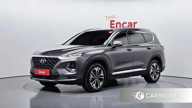 Hyundai Santa Fe TM 2019 Серый из Кореи