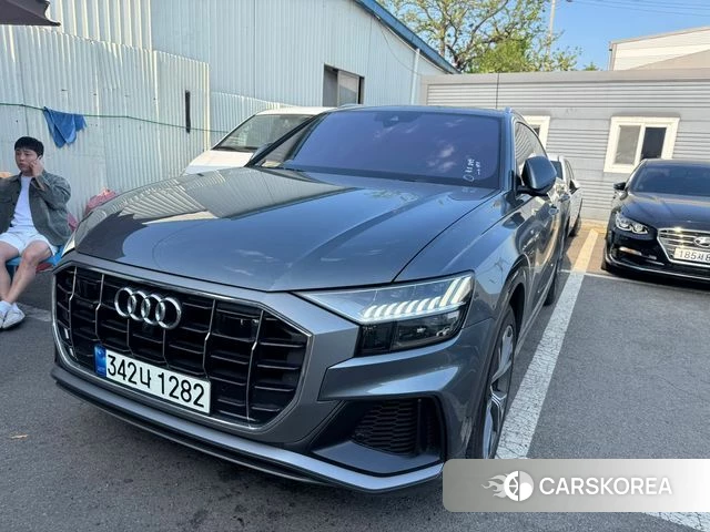 Audi Q8 (4M) 2021 Серый из Кореи