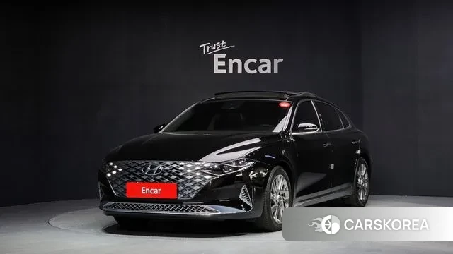Hyundai The New Grandeur IG Hybrid 2022 Черный из Кореи